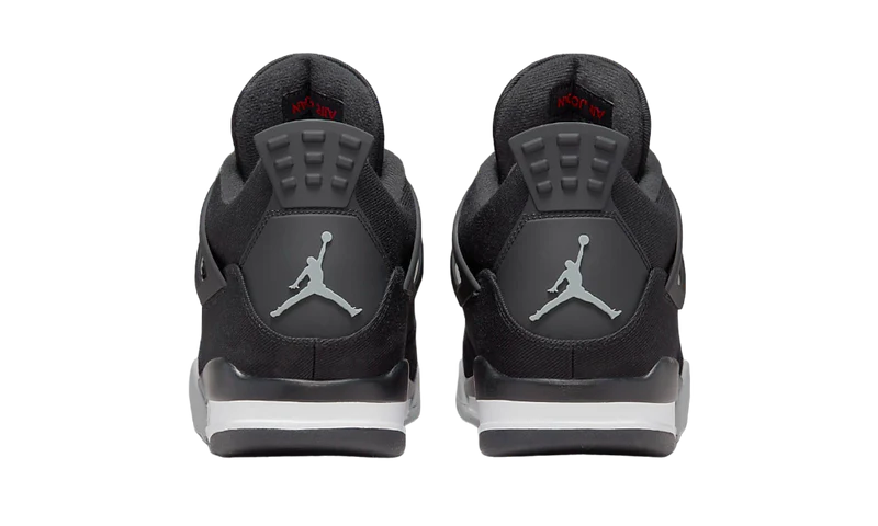 Air Jordan 4 Retro Schwarz Canvas