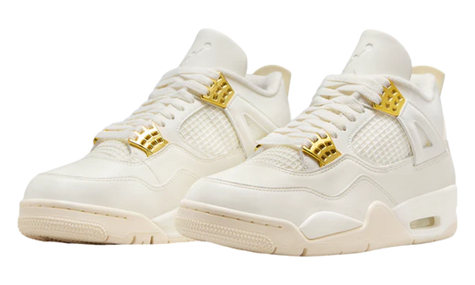 Air Jordan 4 Metallic Gold