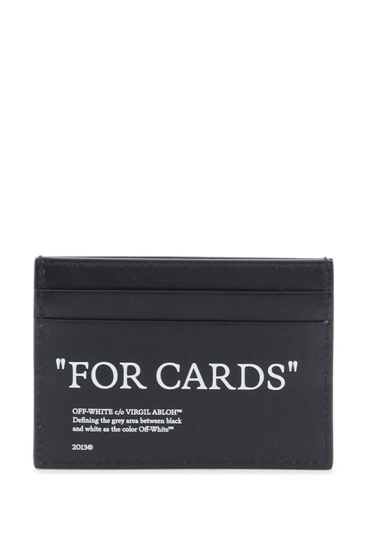 Off-White Card Holder Wallet