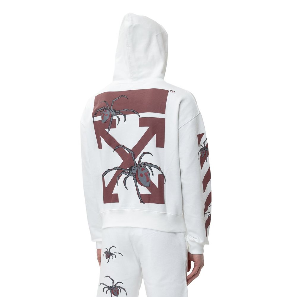 Off-White-Pullover aus weißer Baumwolle