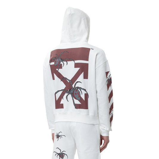 Off-White-Pullover aus weißer Baumwolle