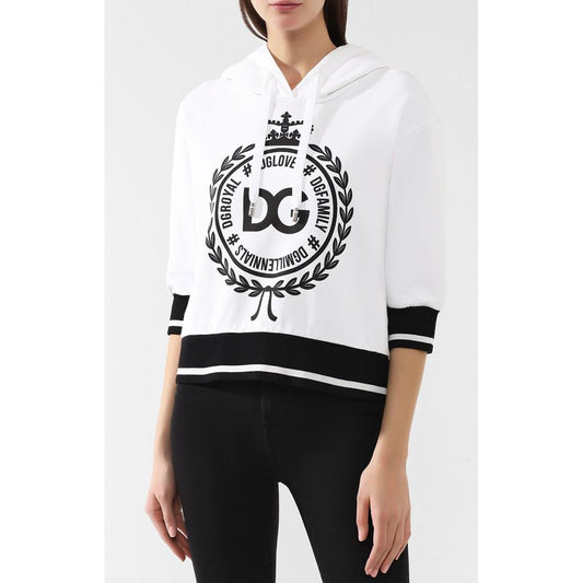 Dolce &amp; Gabbana White Cotton Sweater